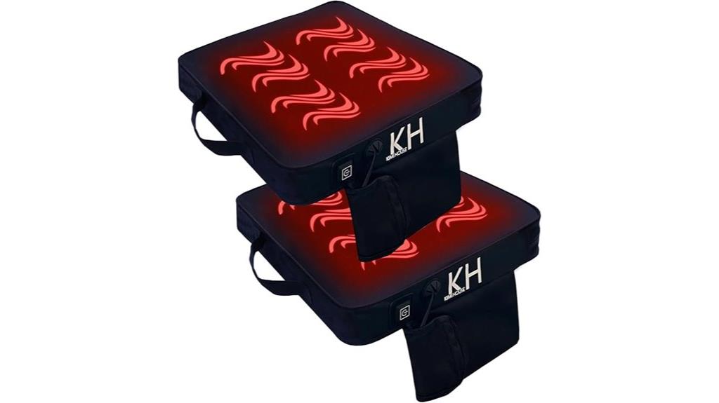 black outdoor stadium cushions