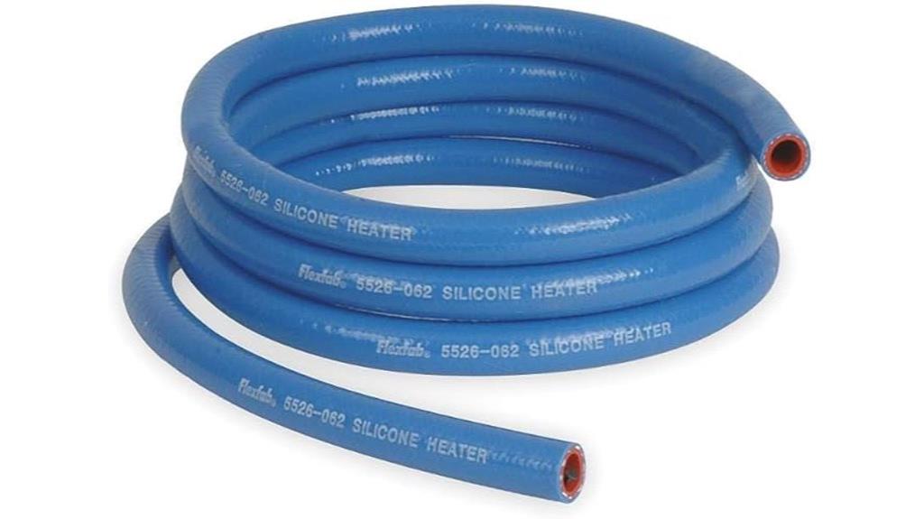 blue silicone heater hose