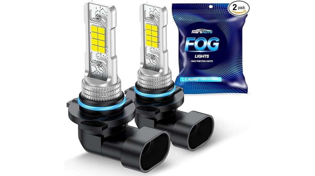 bright 6000k led fog