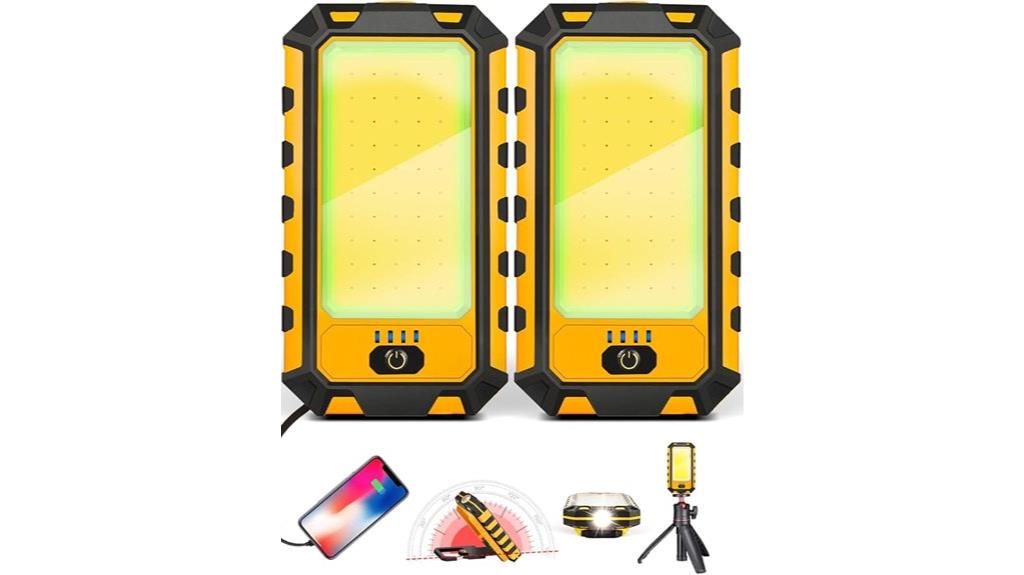 bright magnetic work light