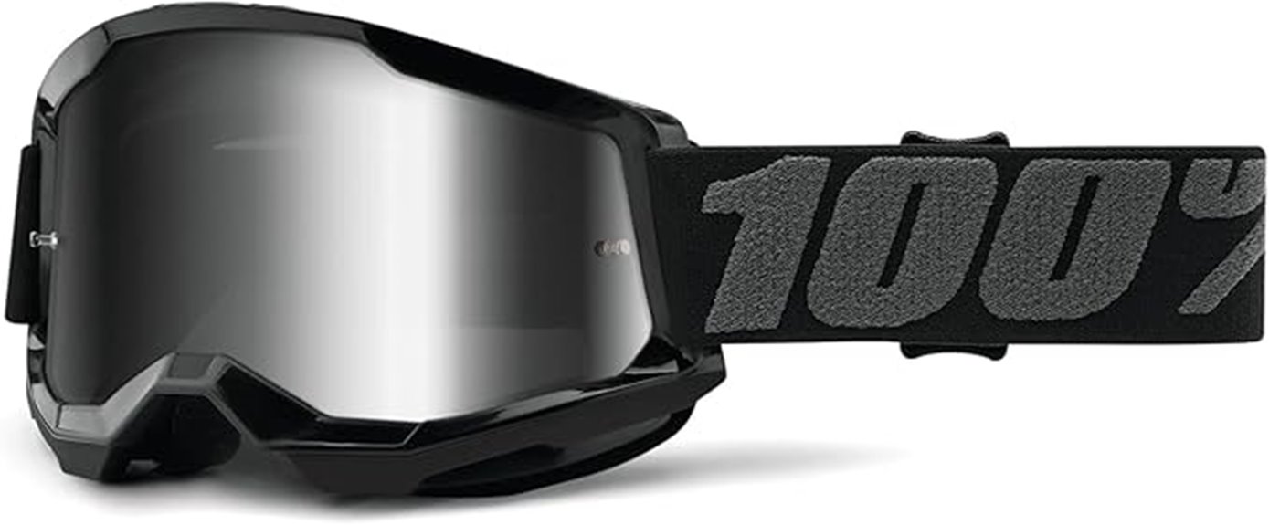 bright yellow motorcycle goggles