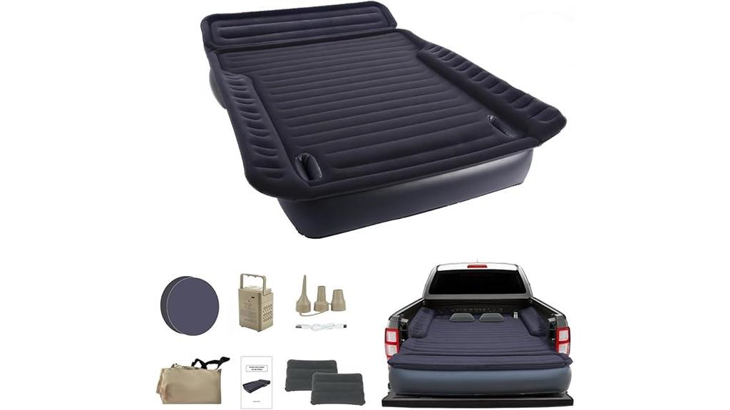 camping truck bed air mattress