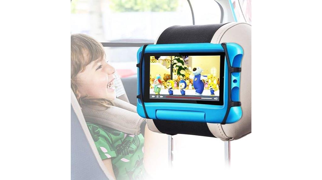 car headrest tablet holder