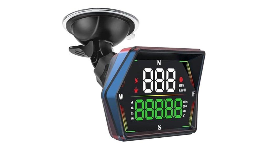 car hud with gps