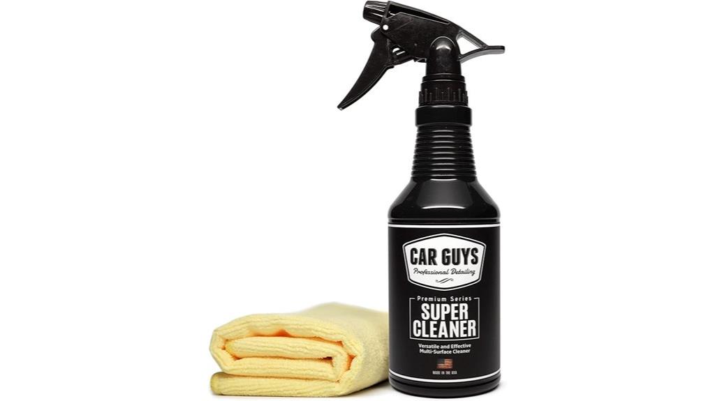 car interior cleaning set