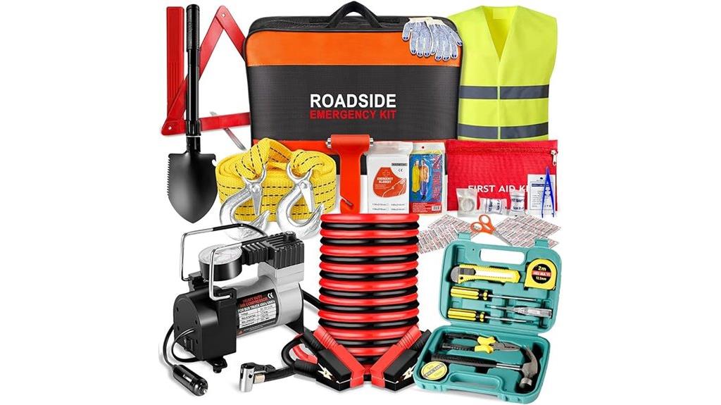 car kit with inflator