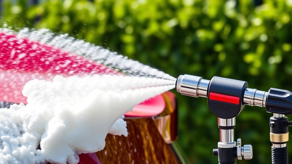 car wash foam cannon criteria