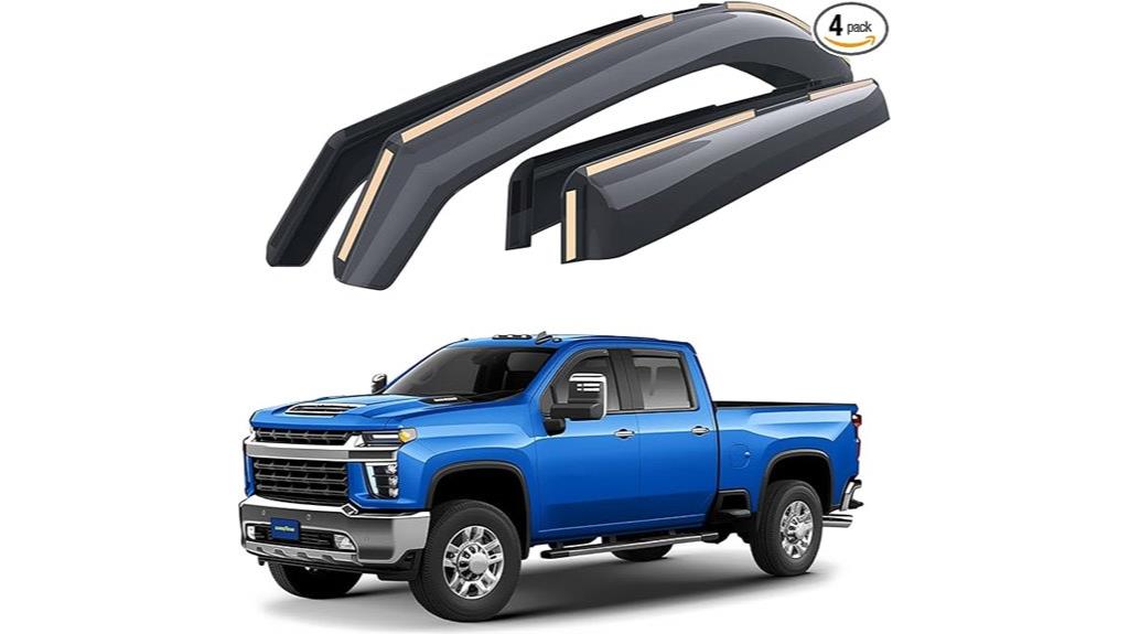 chevy silverado sierra deflector shields