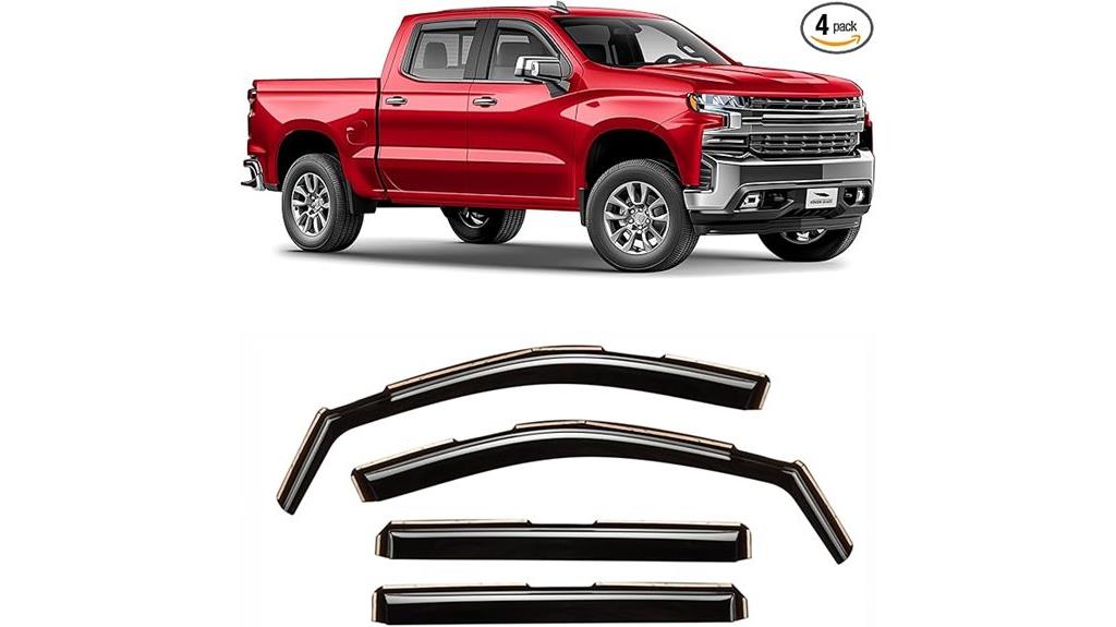 chevy silverado sierra rain guards