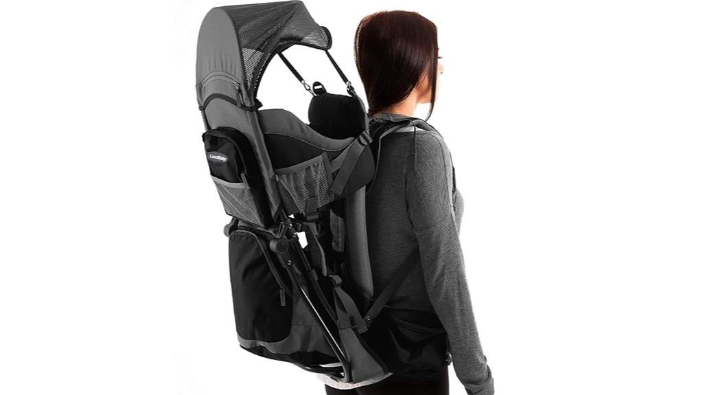 child hiking backpack with hood