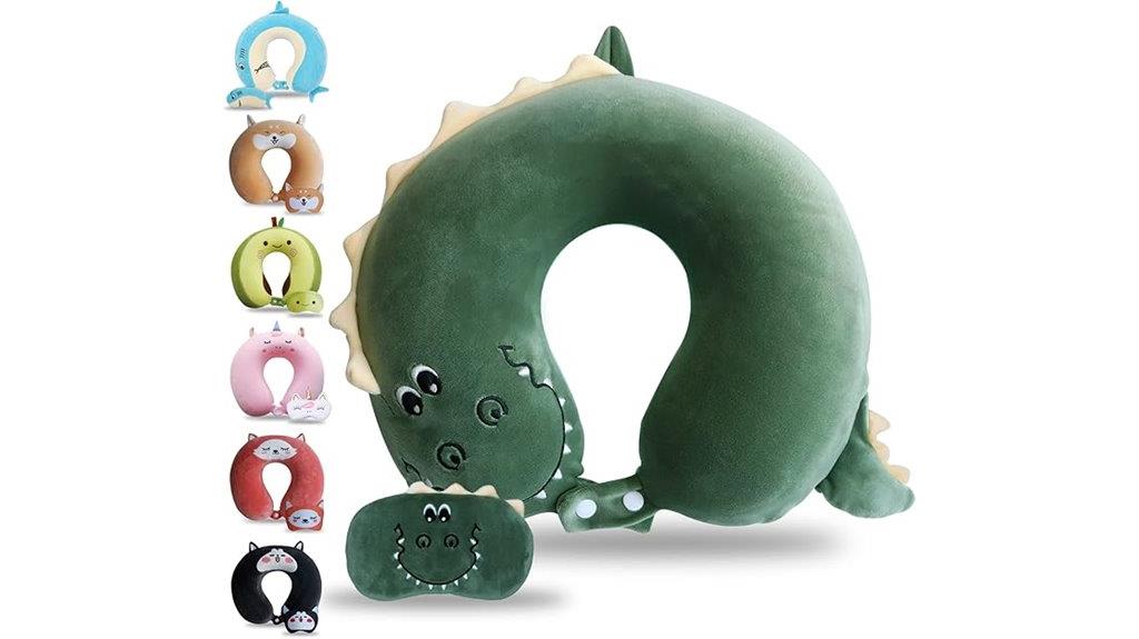 child s cartoon neck pillow