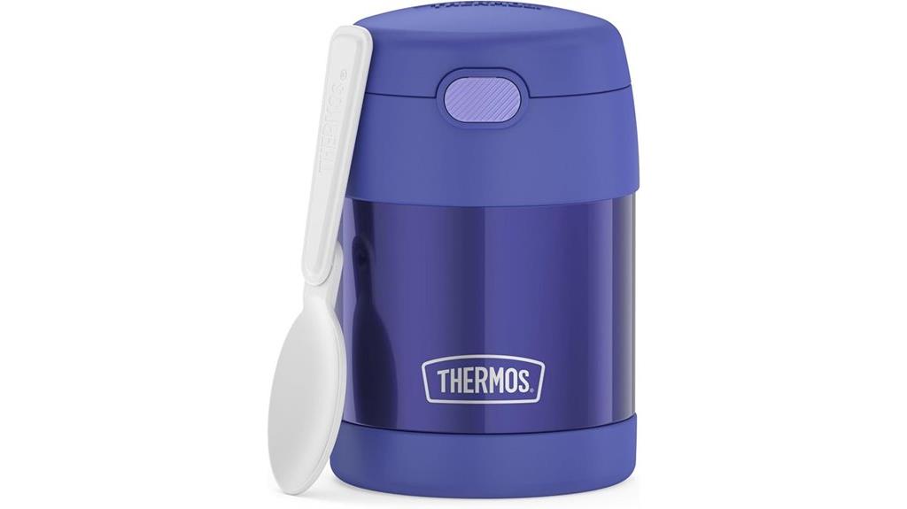 child s purple insulated jar