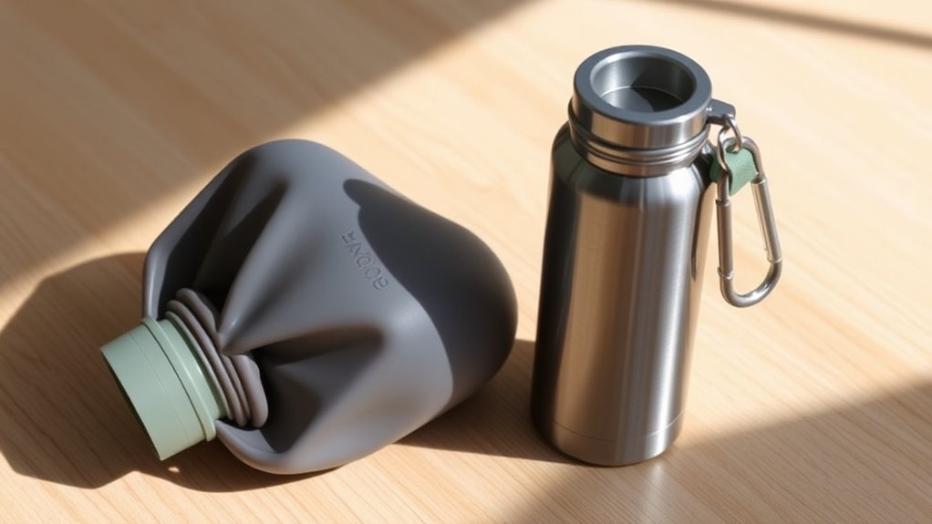 choosing safe collapsible bottles