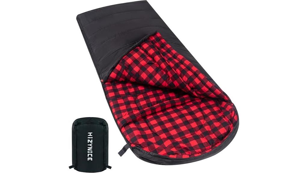 cold weather cotton sleeping bag