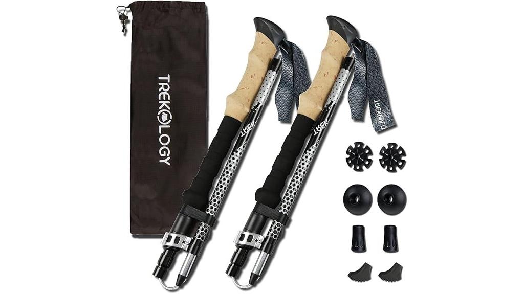 collapsible hiking poles