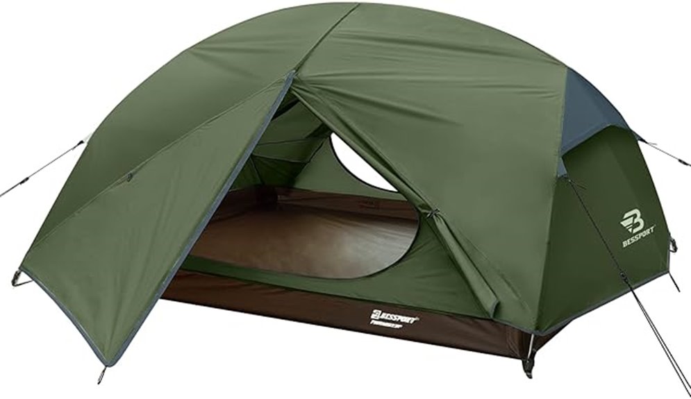 compact 2 3 person tent