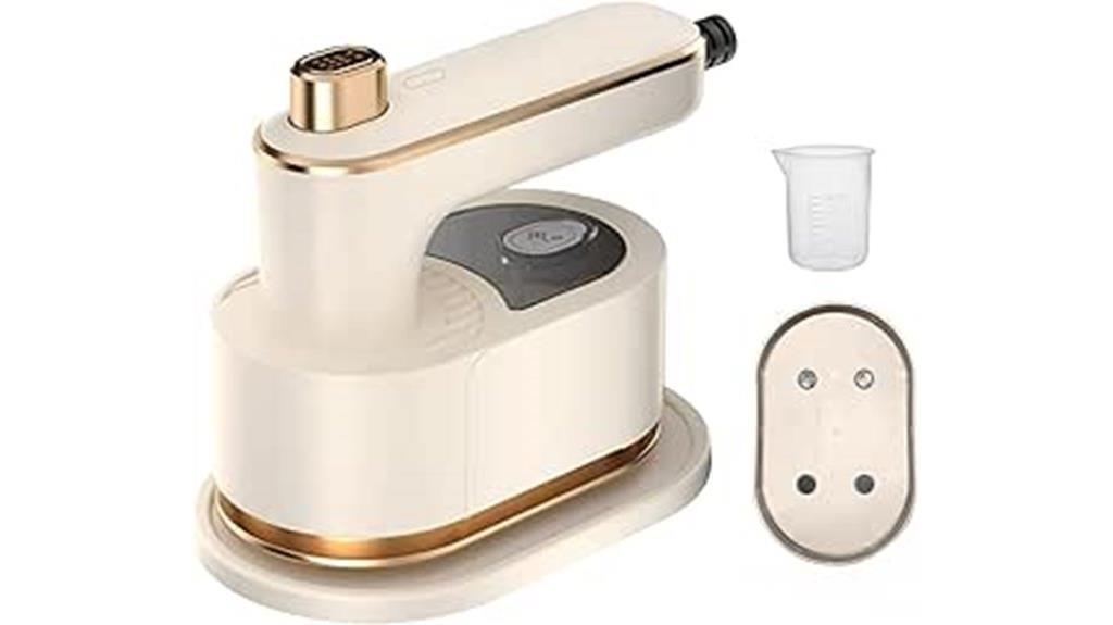 compact portable clothing steamer