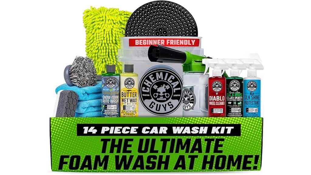 complete car cleaning kit