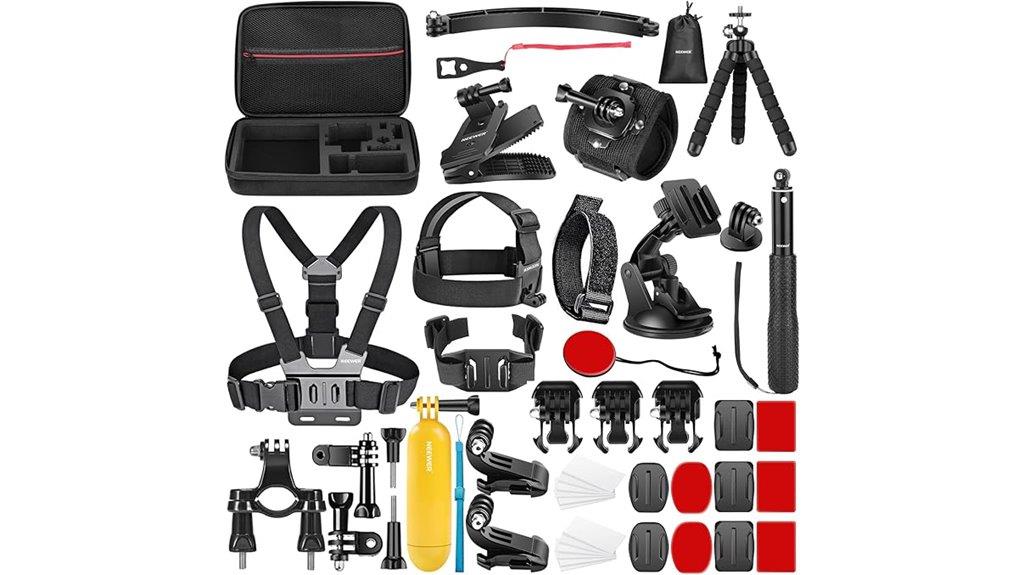 comprehensive action camera accessories