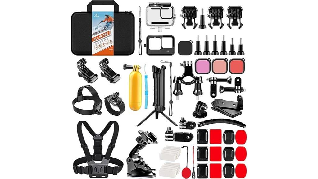 comprehensive gopro accessory set