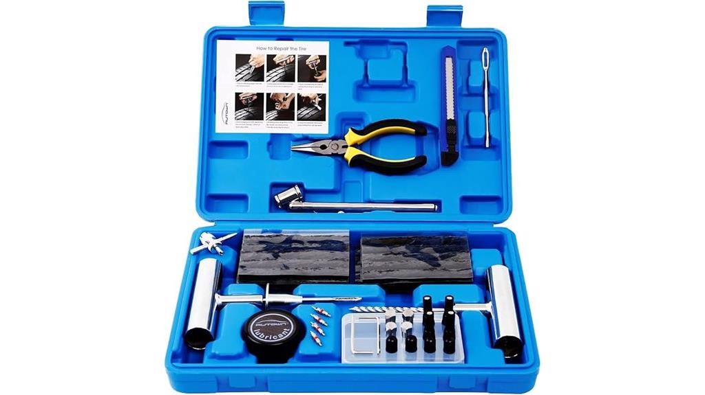 comprehensive tire repair kit