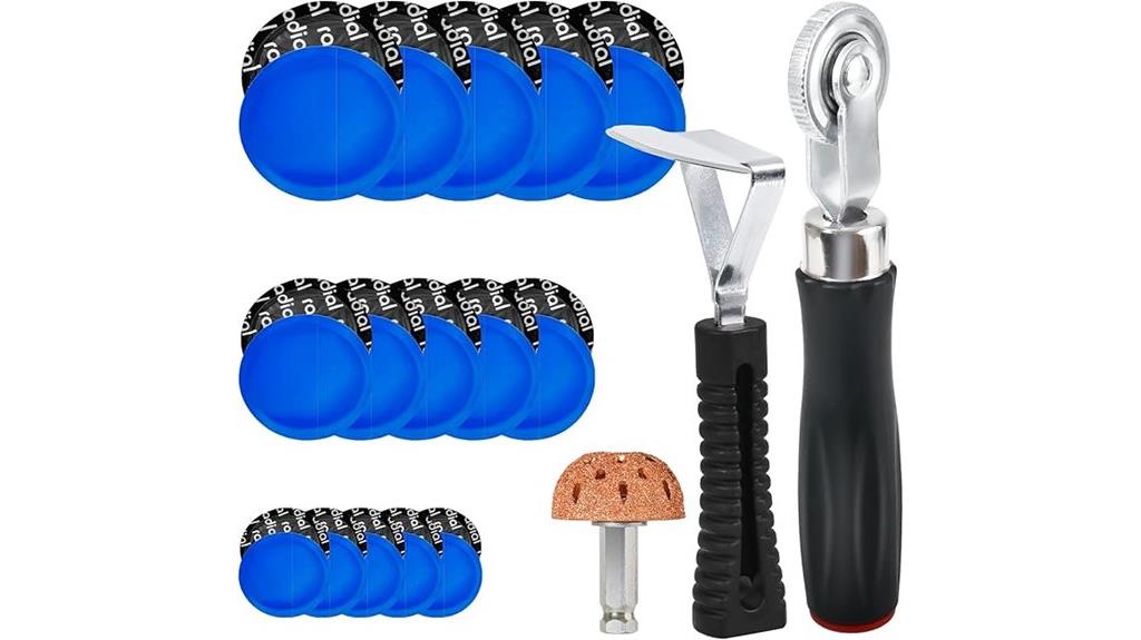 comprehensive tire repair kit