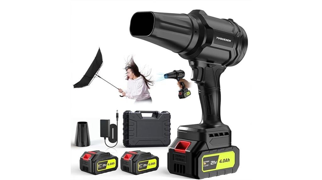 cordless blower with battery
