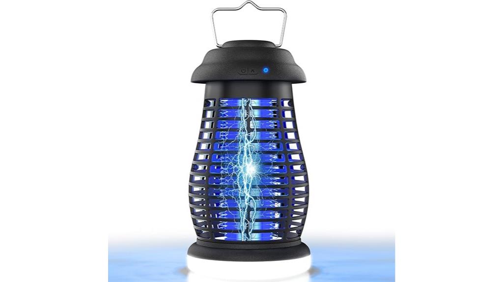 cordless mosquito zapper with rechargeable battery