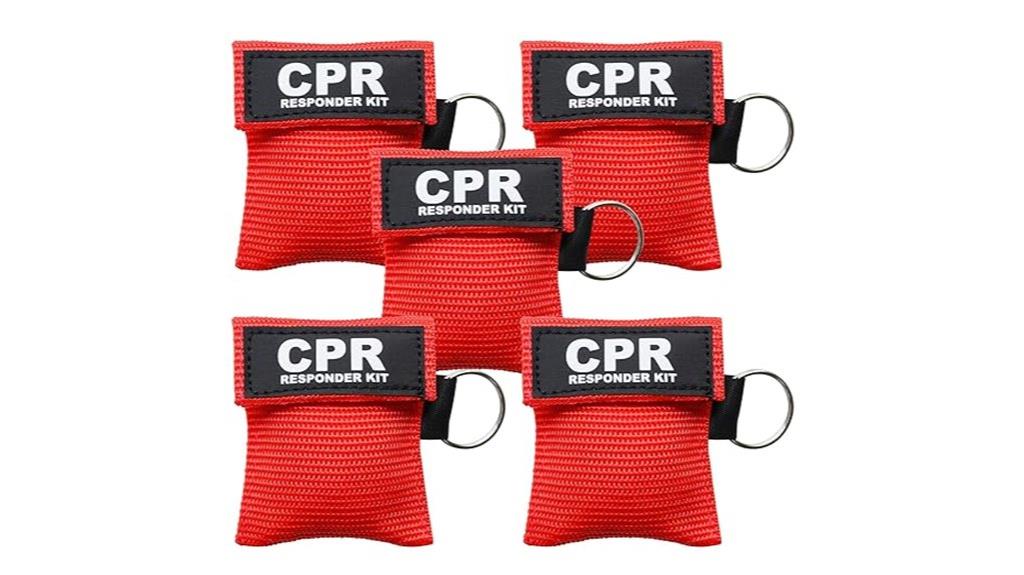 cpr mask gloves set