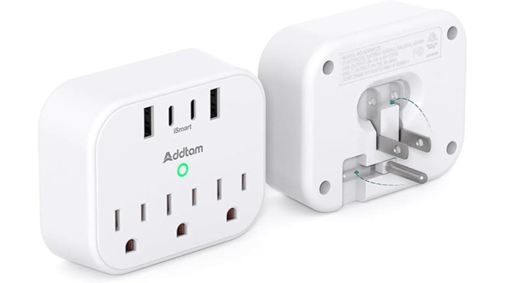 cruise usb foldable outlet