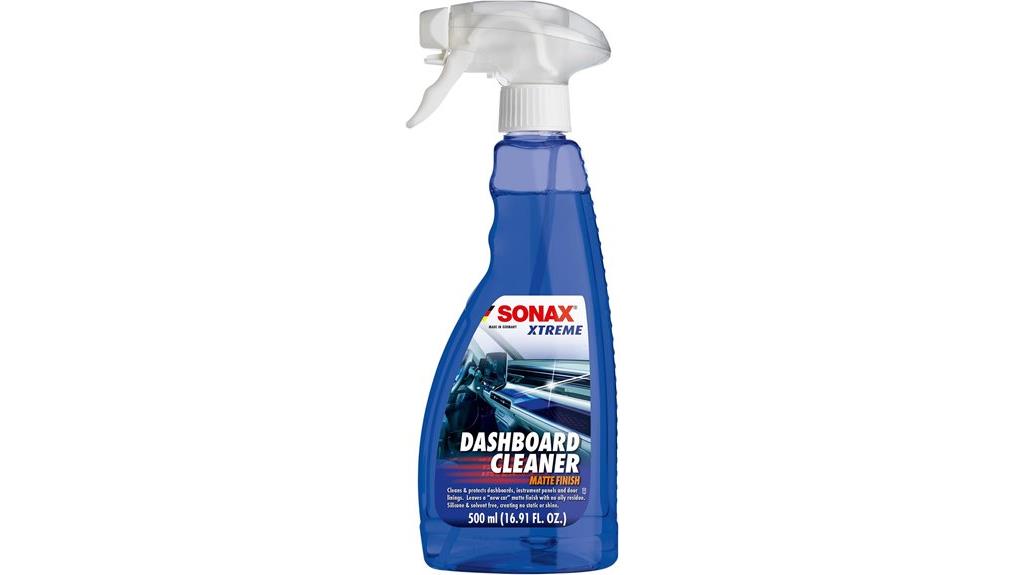 dashboard cleaner for plastics