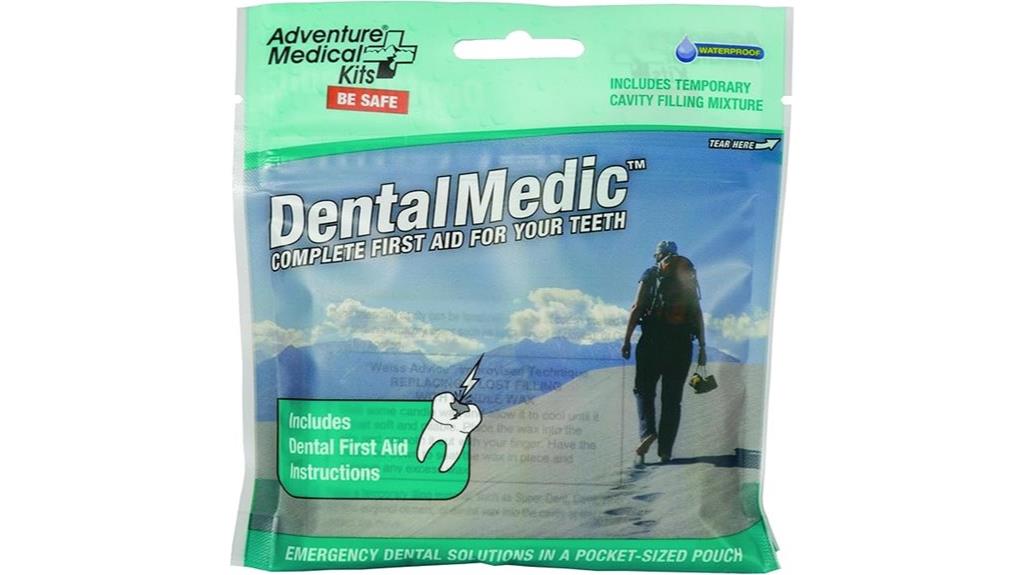 dental emergency travel kit