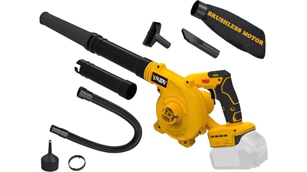 dewalt 20v battery blower