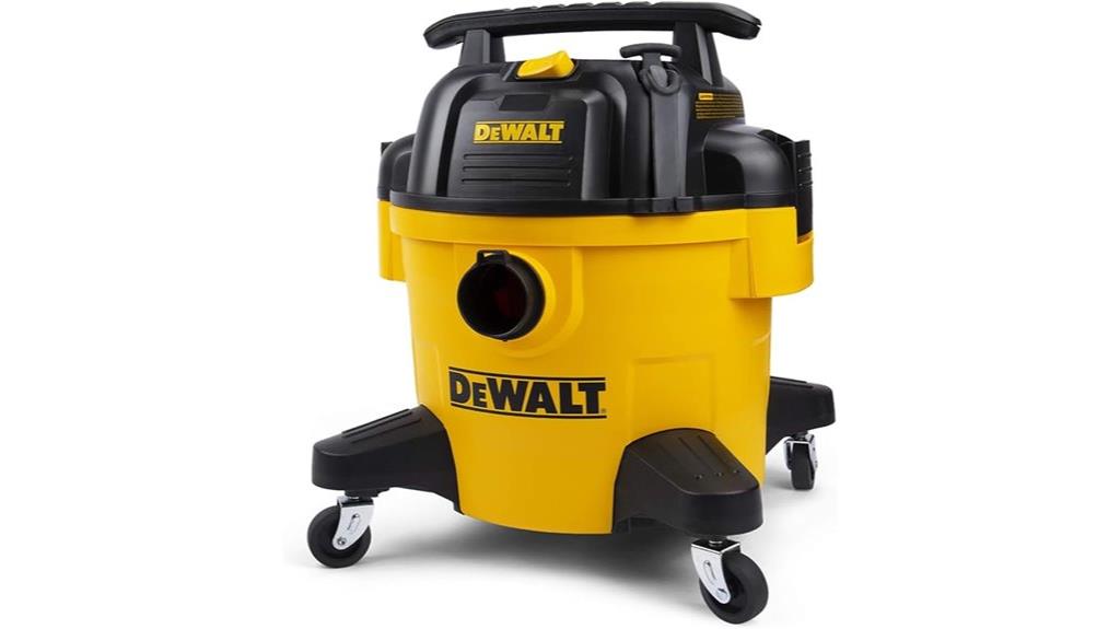 dewalt 6 gallon shop vacuum