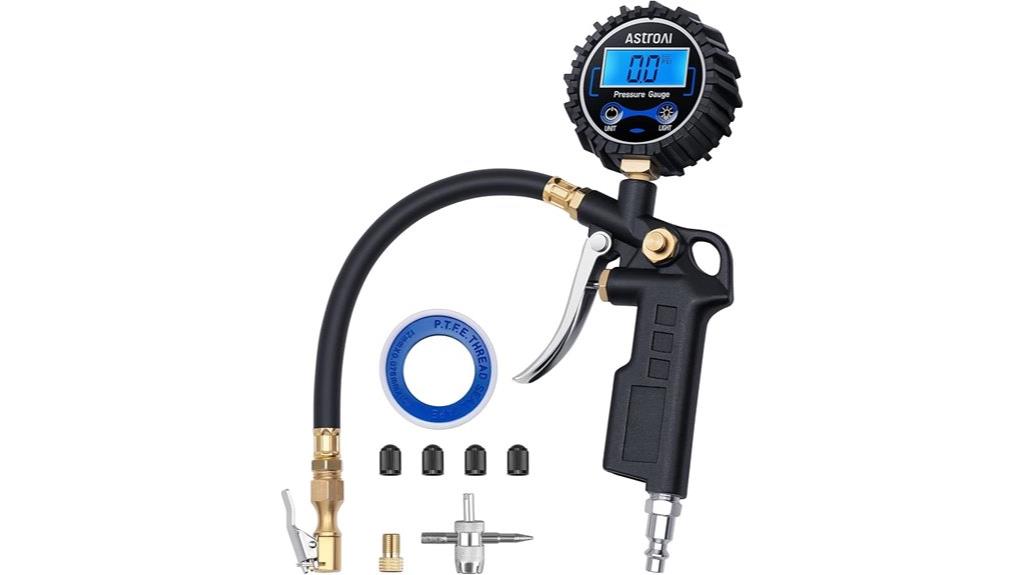 digital tire inflator gauge
