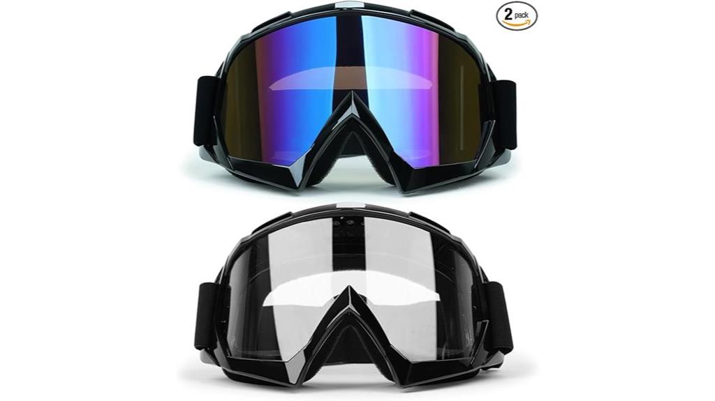 dirt bike goggle set