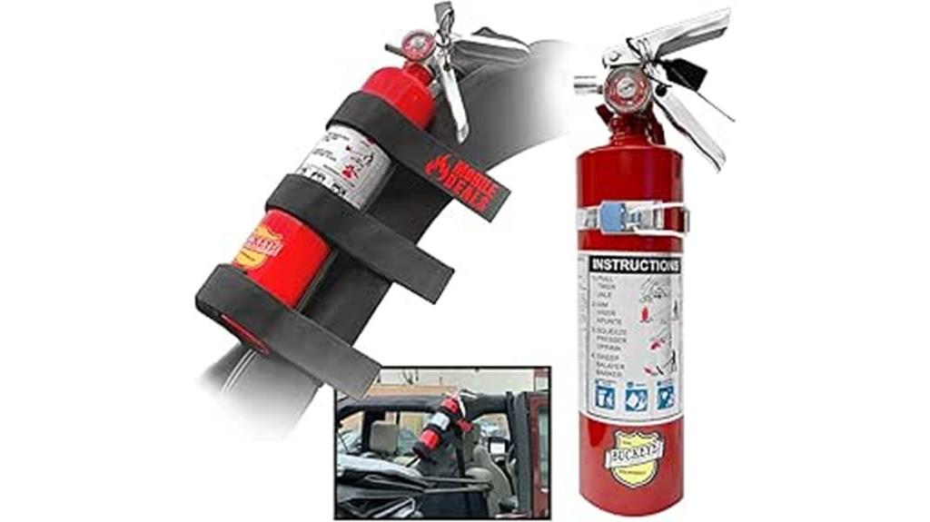 dry chemical vehicle mounted extinguisher