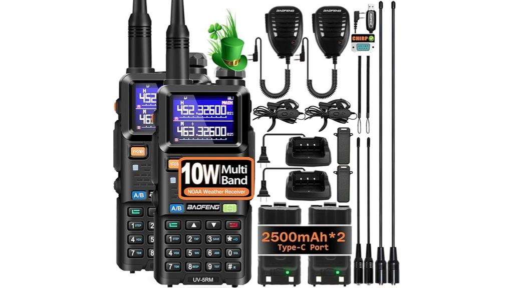 dual 10w ham radios