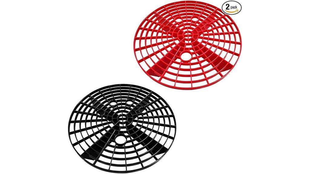 dual car wash buckets