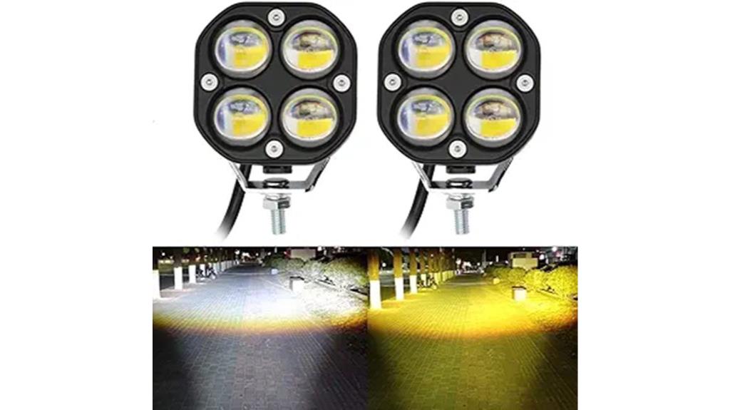 dual color vehicle led pods