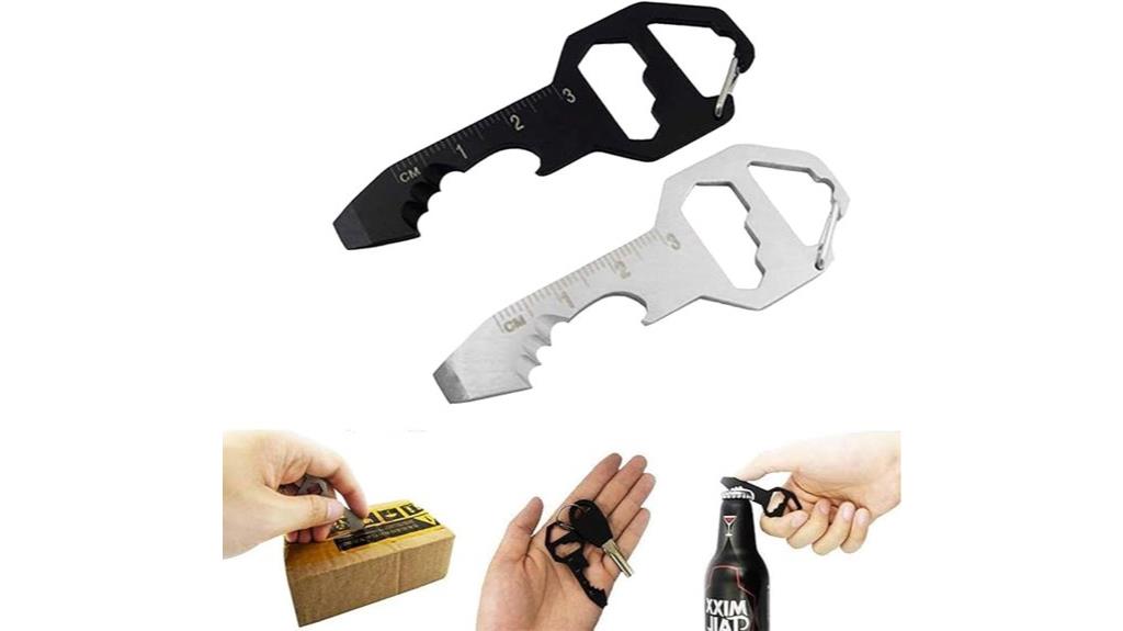 dual function keychain tools