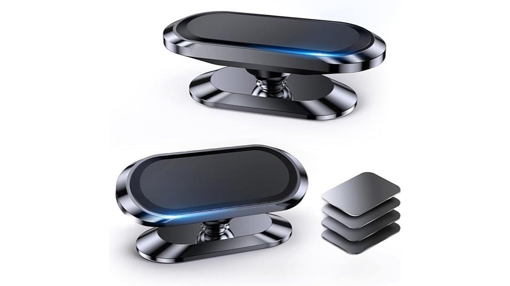 dual magnetic phone holders