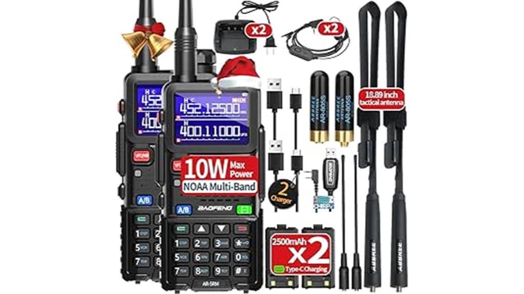 dual pack baofeng radios