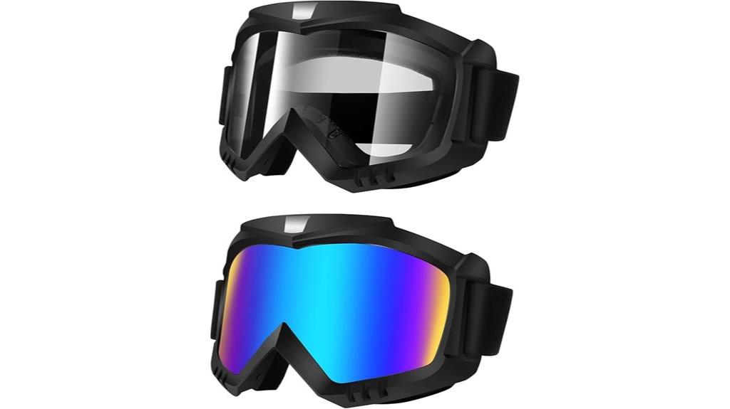 dual pack motorcycle goggles