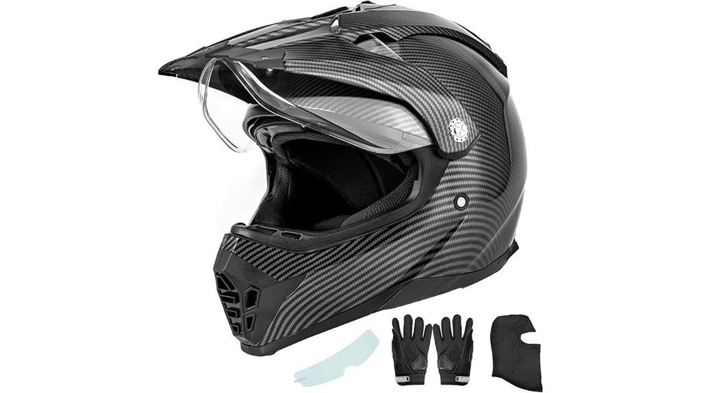 dual sport helmet set