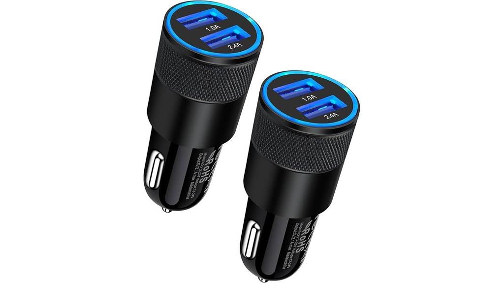 dual usb car charger