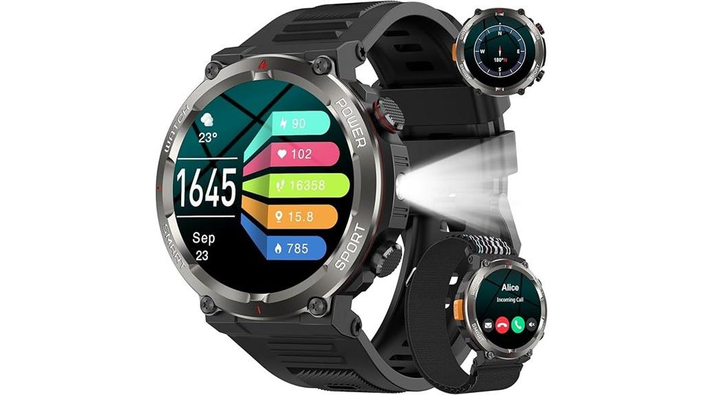 durable tactical men s watch