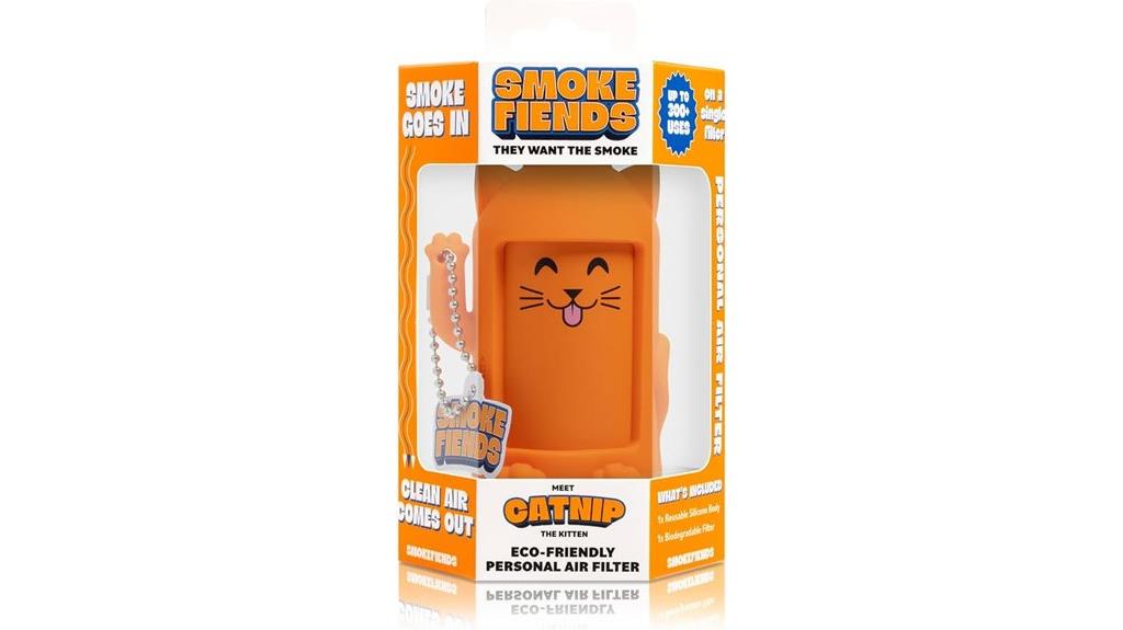 eco friendly keychain air filter