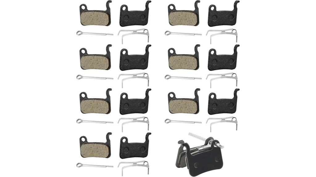 eight pairs brake pads