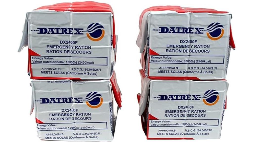 emergency 12 pack food bars